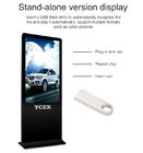 Indoor WiFi IR Touch Screen Digital Signage Display For Exhibition Halls